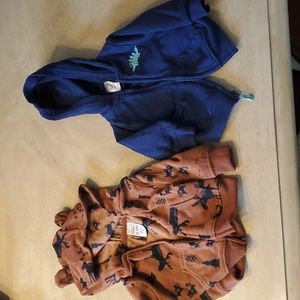 0-3 month baby zip up jacket